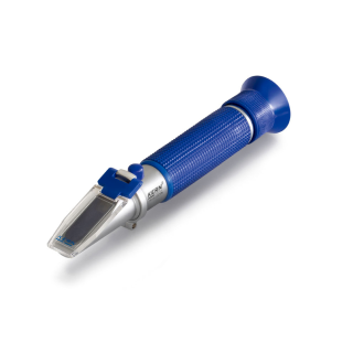 Refractómetro analógico para medición de sal